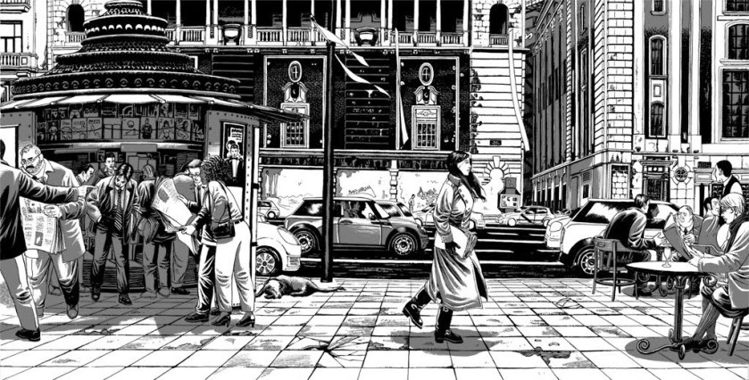 alt="ilustracion miguel navia gran via madrid palacio de la musica"