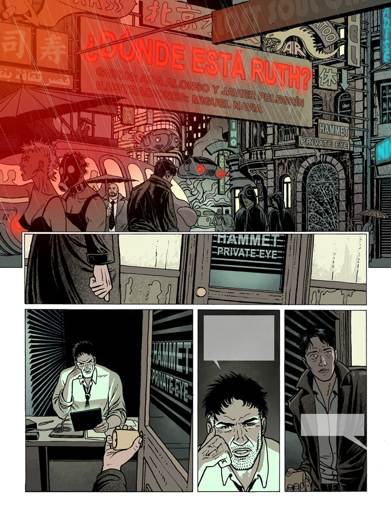 alt="ilustracion miguel navia comic odio el rosa oxford"