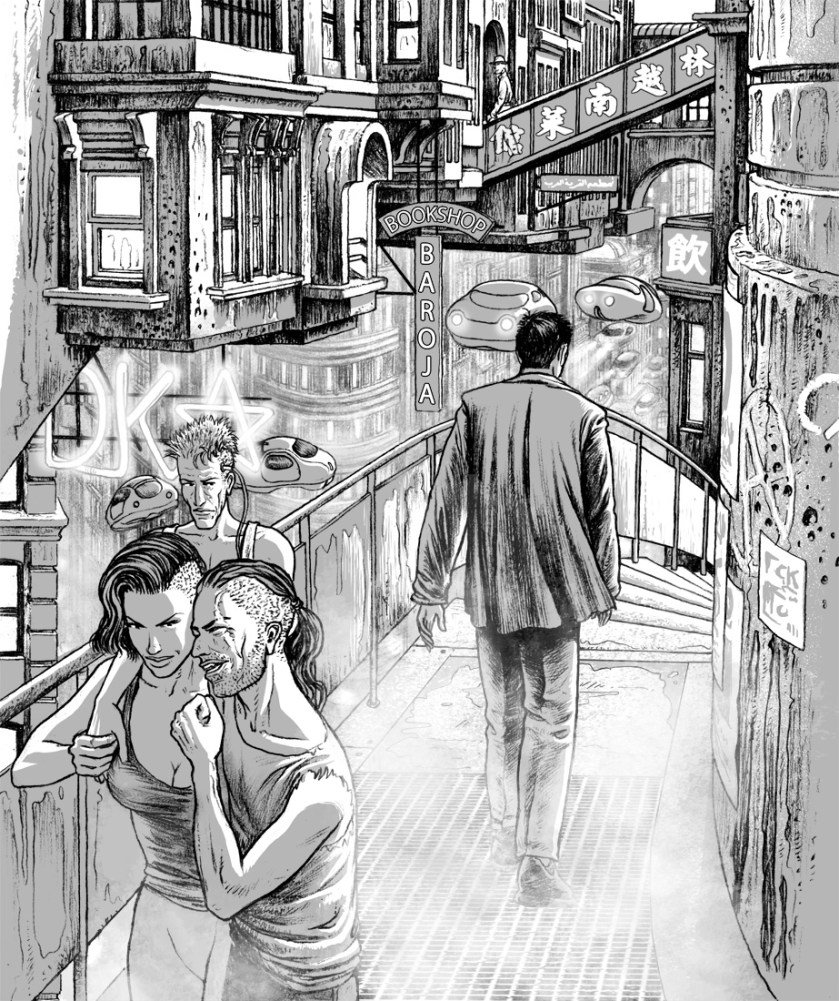 alt="ilustracion miguel navia libro odio el rosa oxford"