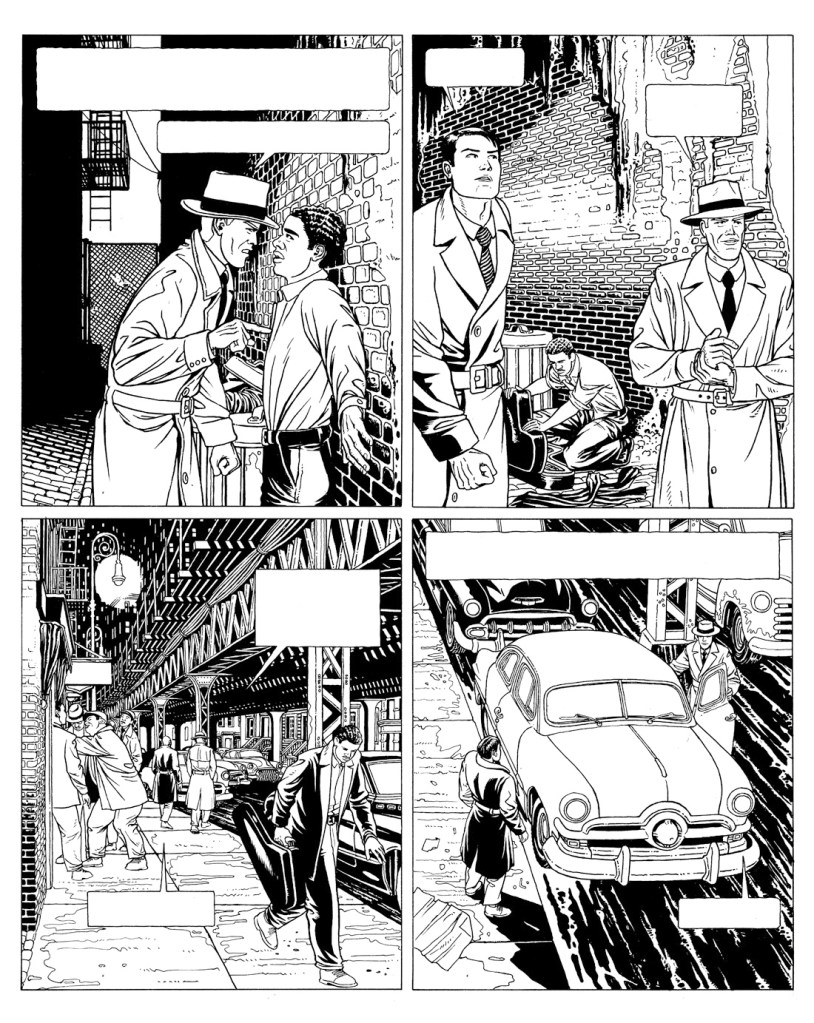 Comic policiaco ambientado en el NY de los años 50 con la noche, el jazz y la represión como telón de fondo