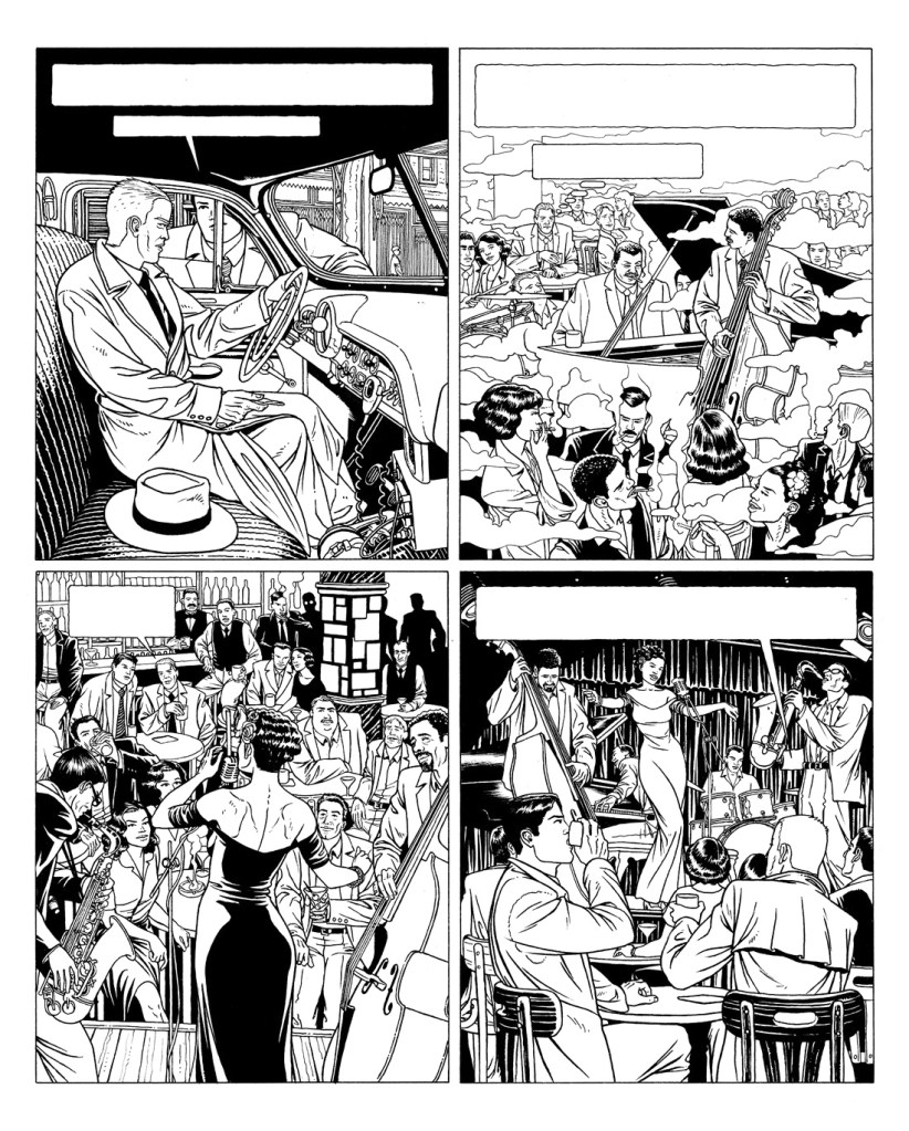 Comic policiaco ambientado en el NY de los años 50 con la noche, el jazz y la represión como telón de fondo